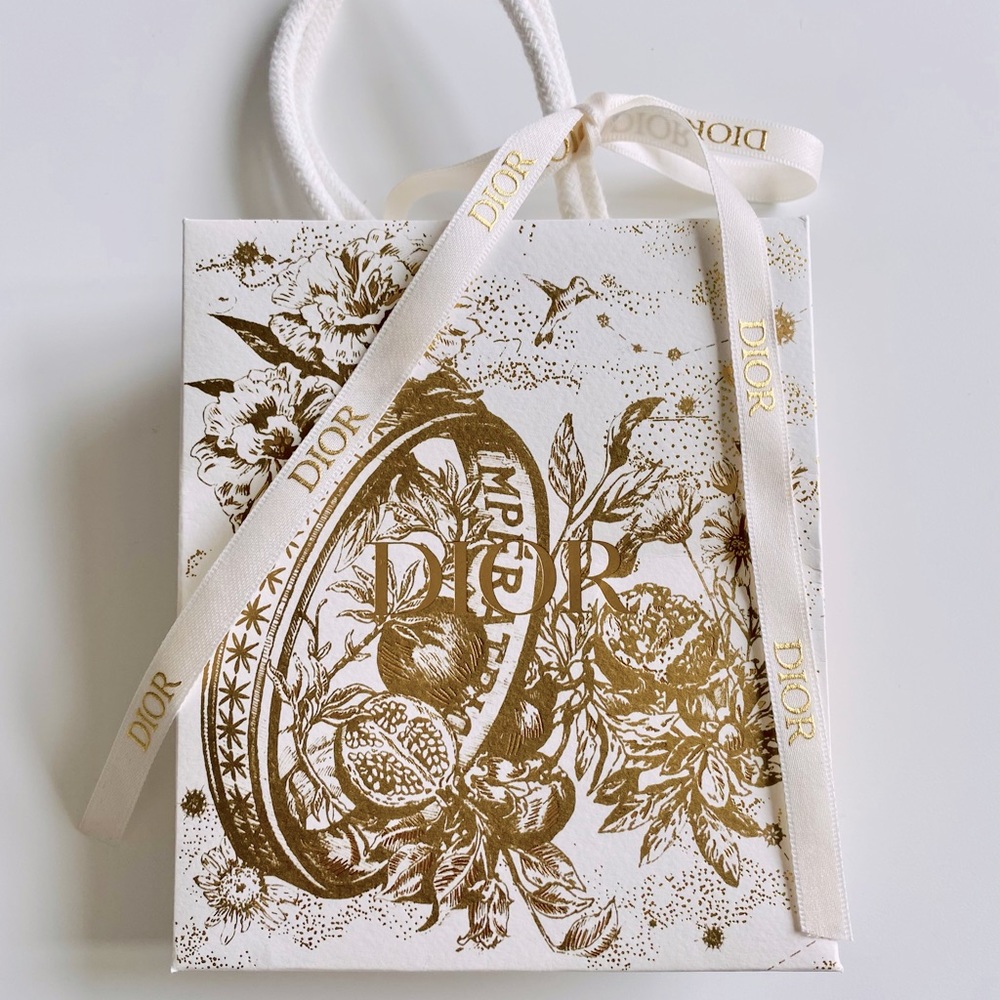 Dior shopping bag
